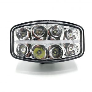Ovale Full LED verstraler Light-Up!. Onze Ovale FULL LED verstraler van ons eigen merk Light-Up! heeft 8 ronde lenzen/reflectoren.